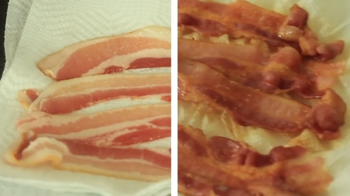 Cette astuce est incroyable. Vous pourrez faire cuire du bacon à la ...