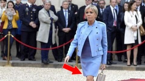 Investiture Macron : la jupe de Brigitte a créé un petit scandale à cause d'un détail qui a choqué certaines personnes...