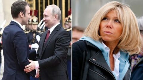 Voilà pourquoi Brigitte Macron n'est pas allée avec son mari à la rencontre de Vladimir Poutine