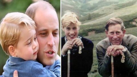 Cette photo du prince William et du prince George choque les internautes et crée le scandale !
