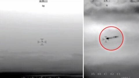 Deux membres de l'armée chilienne ont filmé un drôle d'objet volant dans les airs... Leur conclusion ? C'est un OVNI !
