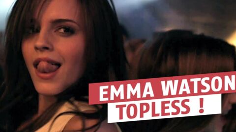 Emma Watson pose presque topless dans Vanity Fair