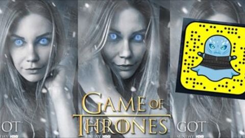 On vous explique comment débloquer un filtre spécial Game Of Thrones sur Snapchat