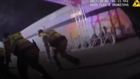 Fusillade de Las Vegas: les autorités dévoilent les images des policiers pendant l'attaque