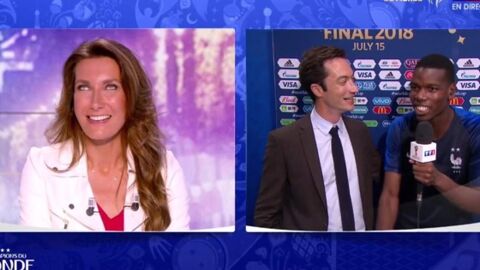 Coupe du Monde 2018 : la belle bourde de Paul Pogba en direct du JT de TF1
