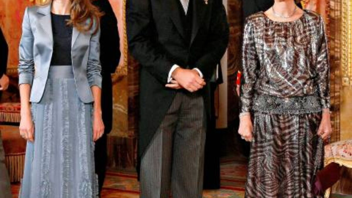 Famille Royale d’Espagne grande réception à Madrid