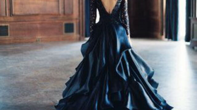 robe marie noir