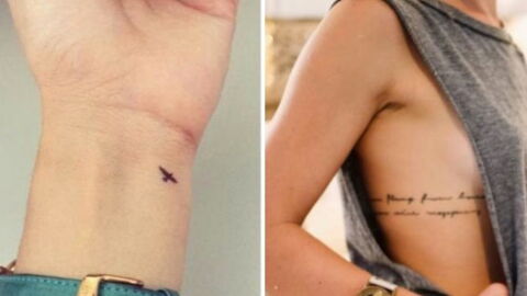 25 Tatouages Minimalistes Pour Etre Glamour