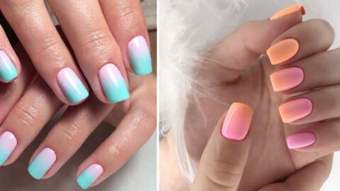 L'ombré Nail-Art, la nouvelle tendance qui fleurit sur les ongles