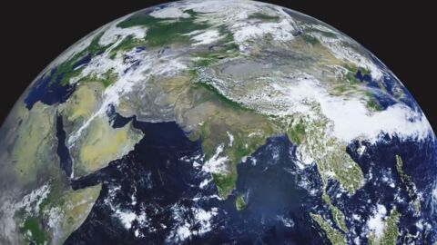 Voilà à quoi ressemble la Terre depuis un satellite. Des images hallucinantes !