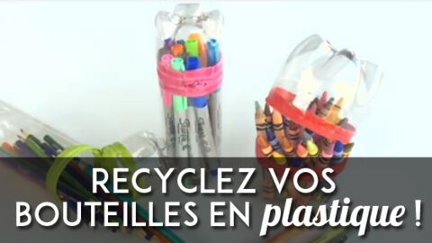 Voici la meilleure façon de recycler des bouteilles en plastique