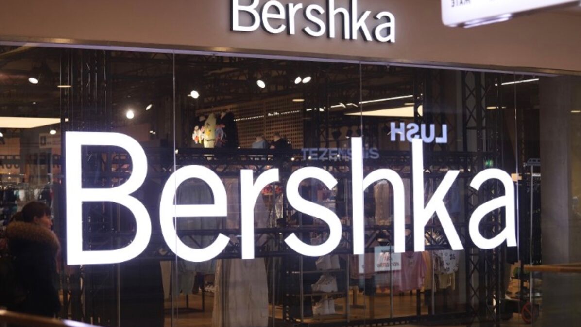 Robe discount vichy bershka