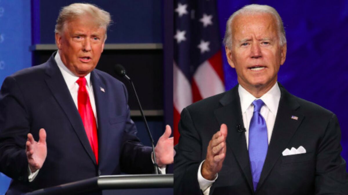 Élection Présidentielle Américaine Donald Trump Ou Joe Biden Suivez