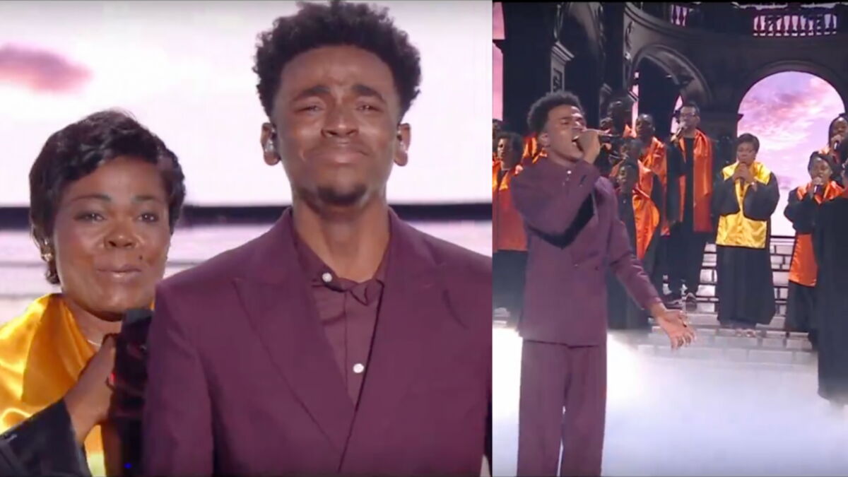 Franck en larmes en découvrant sa mère qu’il n’a pas vue depuis deux ans Franck en larmes en découvrant sa mère qu’il n’a pas vue depuis deux ans