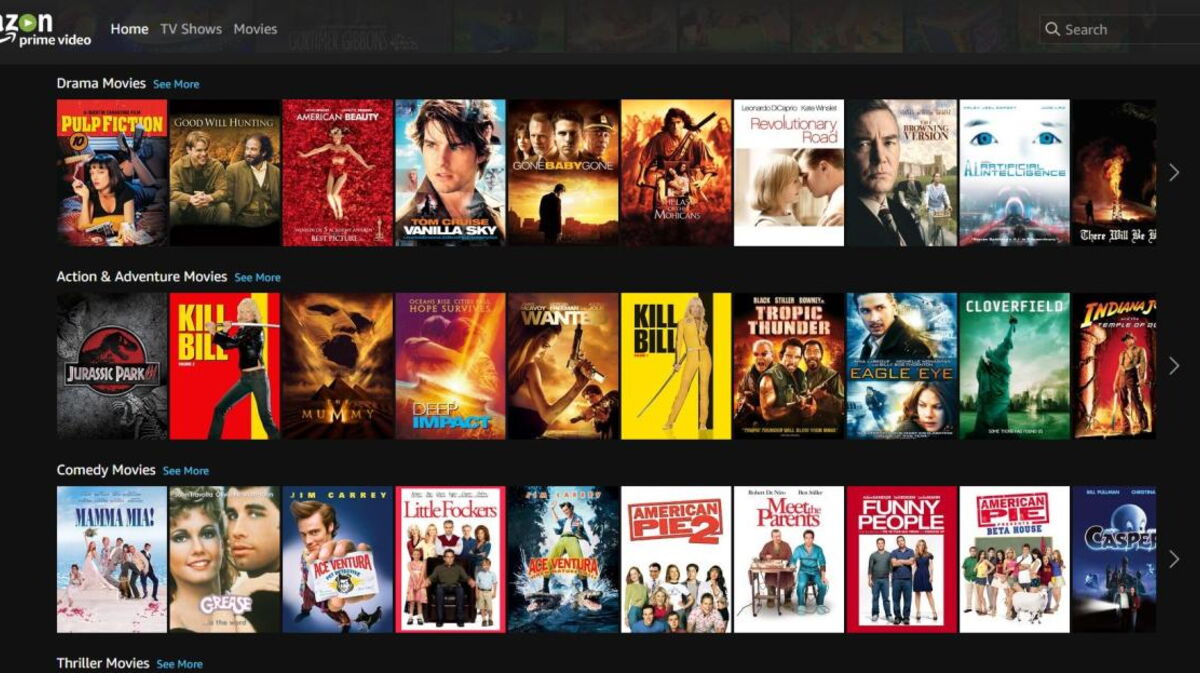 Amazon Prime top 10 des meilleures séries