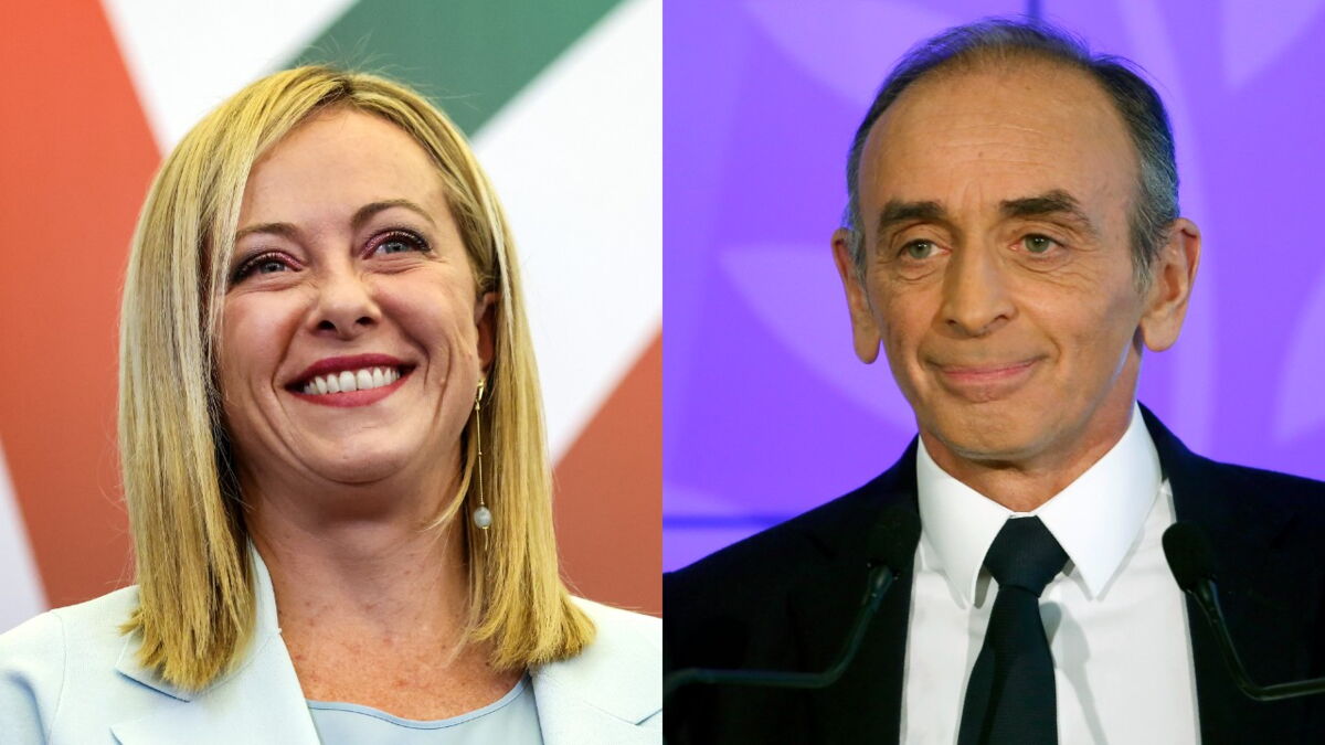 Meloni à la tête de l'extrême droite en Italie cette relation