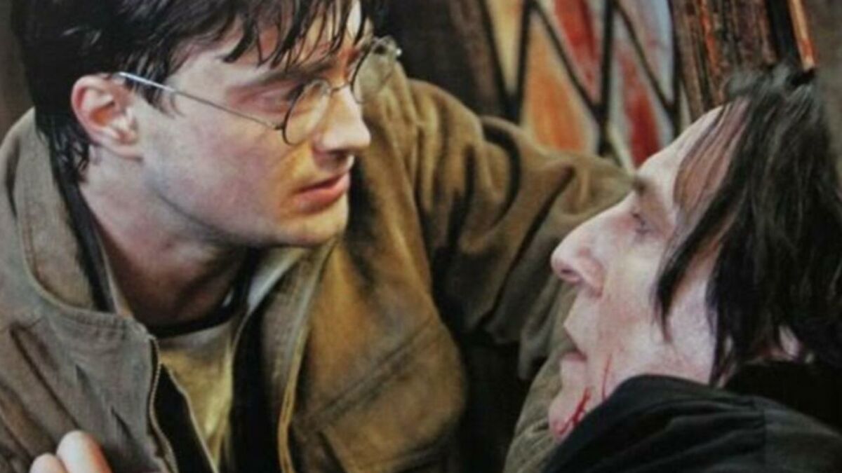 Rogue Est Il Le Pere D harry Potter Harry Potter : l'énorme double-sens de la 1ère phrase de Rogue à Harry