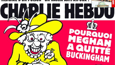 Famille royale : la une de Charlie Hebdo sur Elizabeth II et Meghan Markle choque les Britanniques