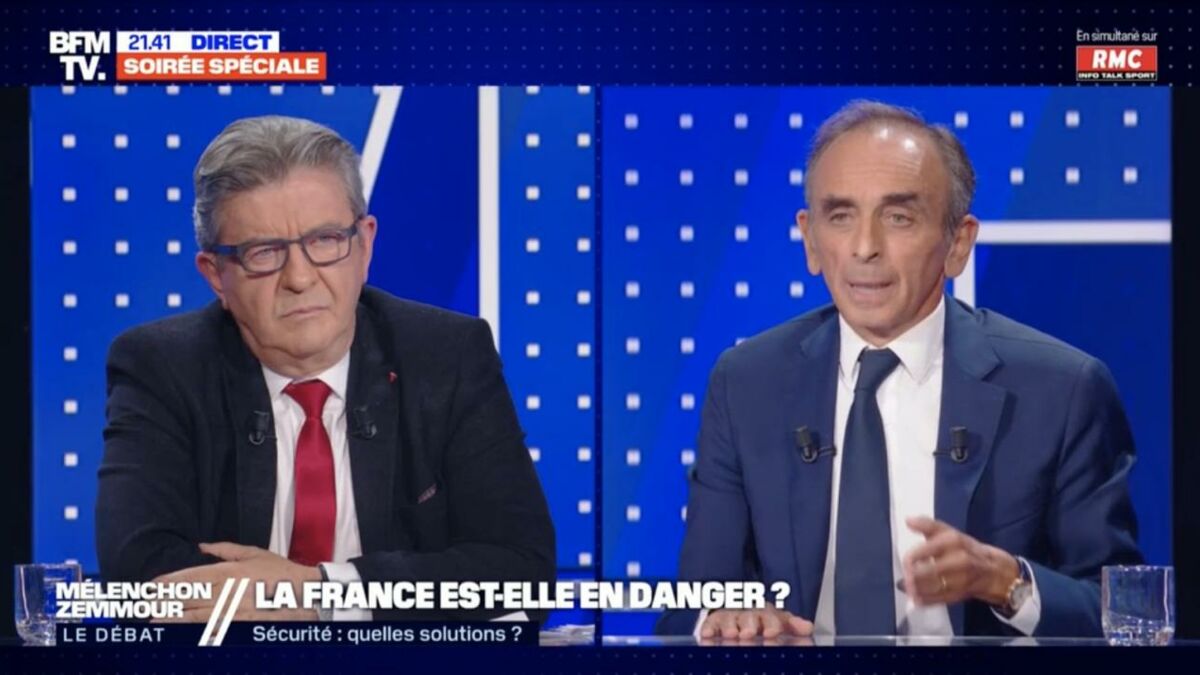 Debat Zemmour Melenchon Le Best Of Des Insultes De La Soiree