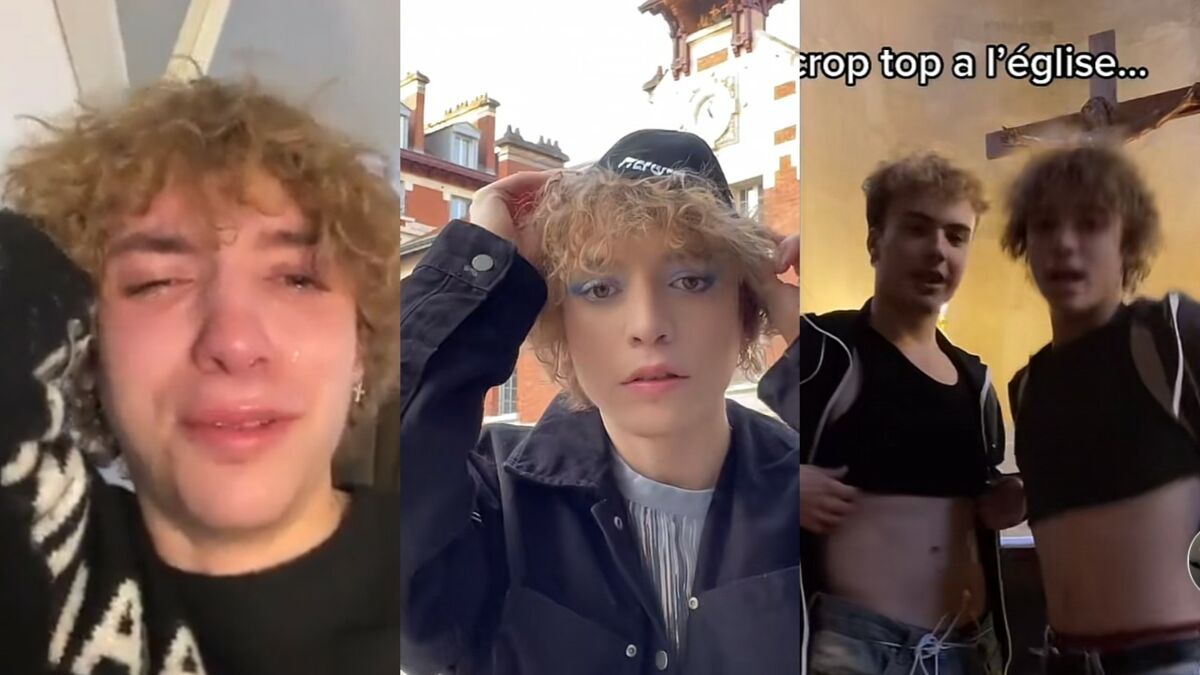 Twerk En Crop Top Dans Une église Benjamin J'en peux plus" : l'influenceur qui twerk dans l'église, en larmes sur  TikTok, finit par s'en prendre aux juifs