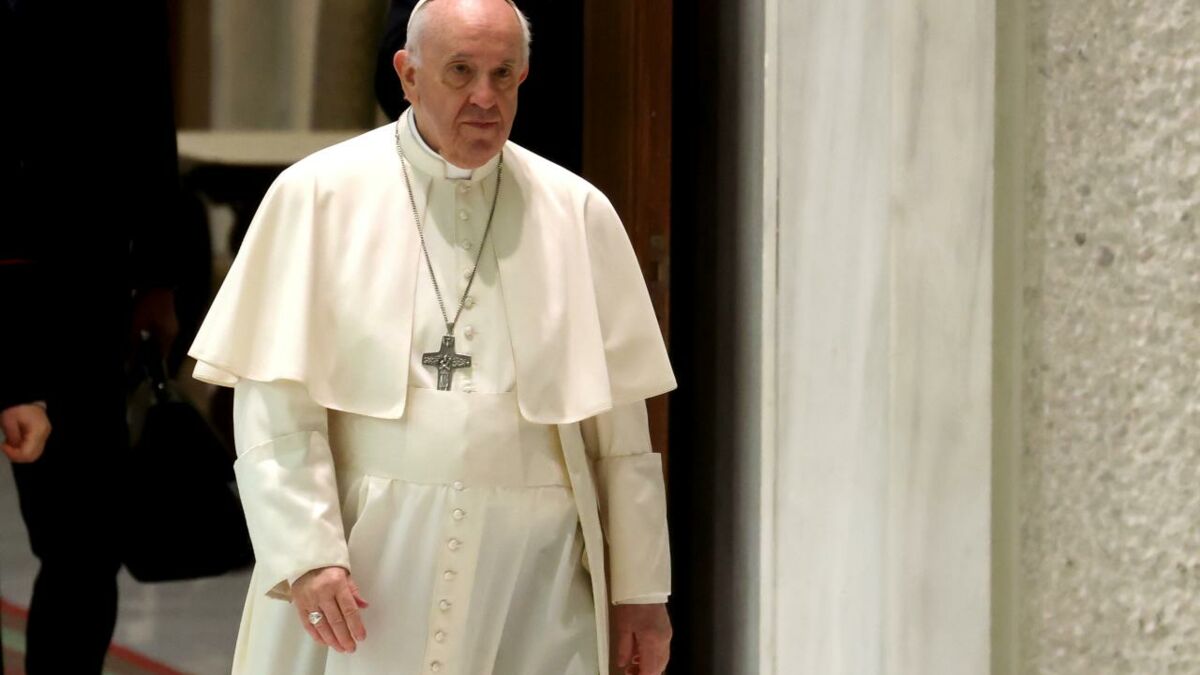 Quel courage ! Guerre en Ukraine : un déplacement du pape François à Kiev est «sur la table» Le-pape-francois-invite-a-kiev-par-vlodimir-zelensky