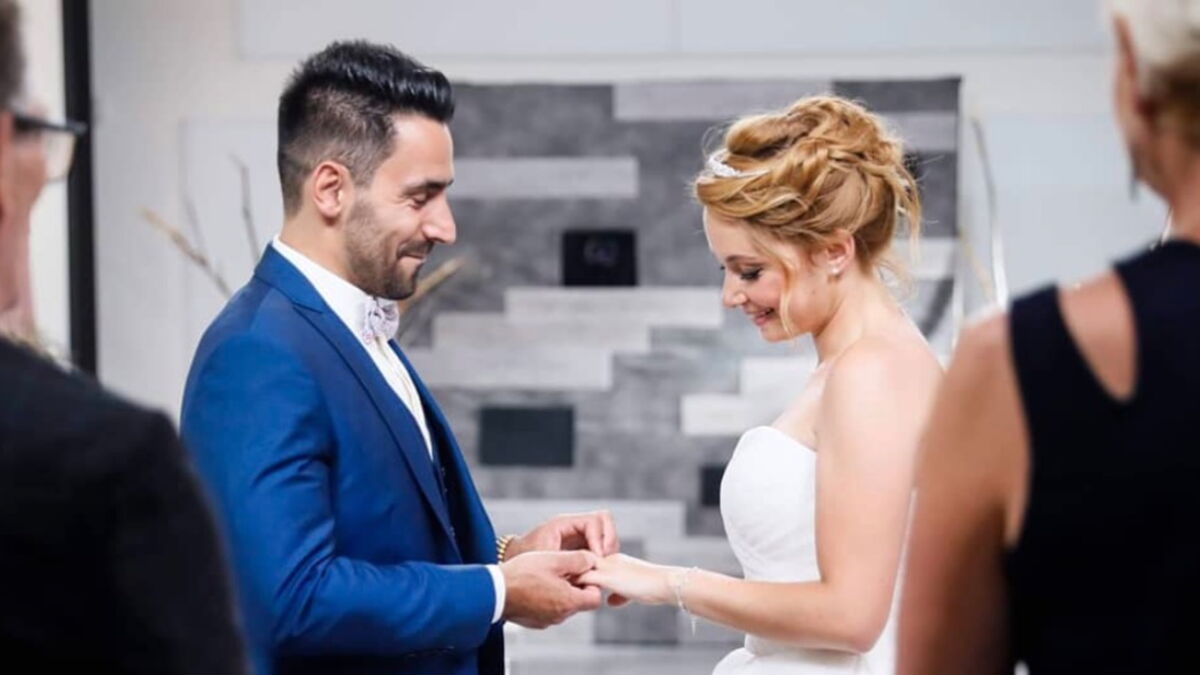 Marié Au Premier Regard Romain Et Delphine www.ohmymag.com