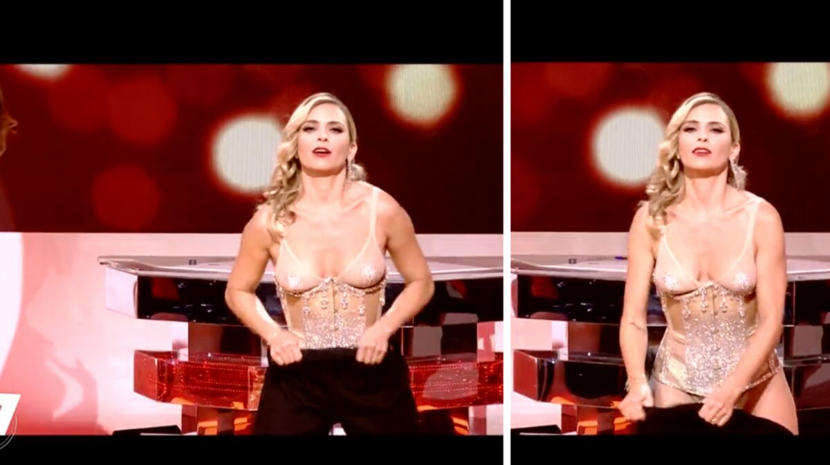 Clara Morgane Fait Son Show TPMP : Clara Morgane se déshabille sur le plateau pour un show époustouflant