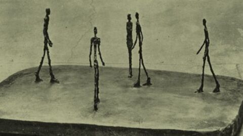 Schau dir dieses Bild von Giacometti einmal genau an. Hat es auch DIESEN besonderen Effekt auf dich?