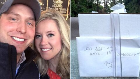 Paar lässt Hochzeitsgeschenk neun Jahre verschlossen: Jetzt lüftet sich sein Geheimnis!
