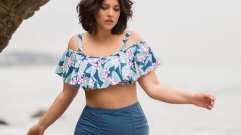 Wunderschöne, feminine Badeanzüge, die Rundungen perfekt in Szene setzen!