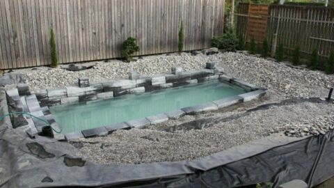 Kostengünstiger DIY-Pool für den eigenen Garten