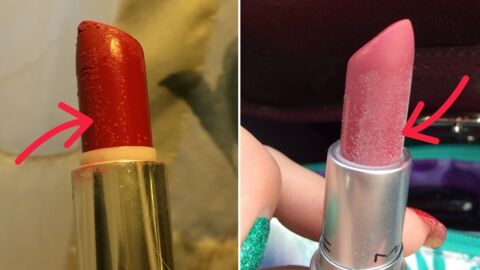 Lipstick Fungus - So sieht verdorbener Lippenstift aus