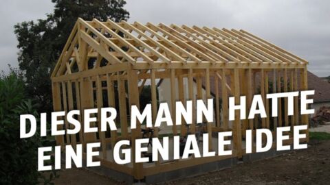Er baute ein banales Gartenhäuschen... Doch auf diese Innenausstattung war keiner gefasst!