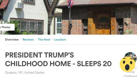 Urlaub in Trumps Elternhaus. Im Wohnzimmer kommt der Schock!