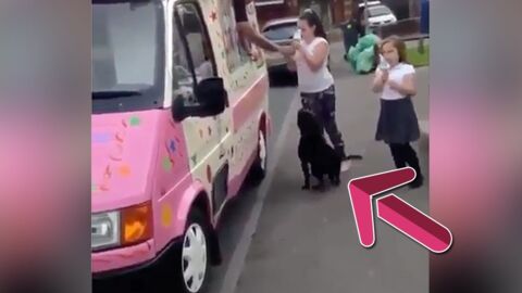 Die Kinder holen sich ein Eis. Doch was der Hund gleich macht, wird dir die Sprache verschlagen!
