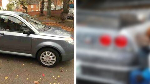 Diese Frau gestaltete das Auto ihres Freundes auf ihre Art und Weise…