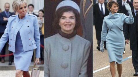 Warum tragen die First Ladys alle Blau?