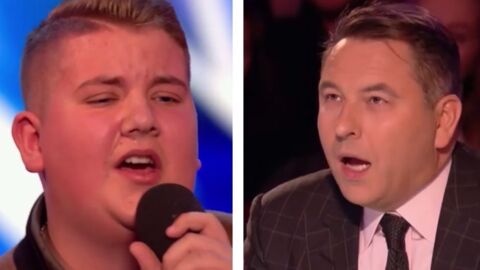 Dieser Kandidat rächt sich während einer britischen Talentshow bei einem Juror! Seine Aktion lässt alle erstaunen!