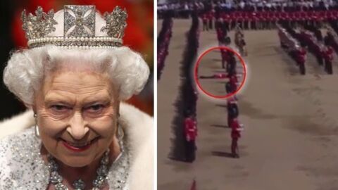 England: 5 Guards sind während der Geburtstagsfeier von Queen Elizabeth II zusammengebrochen
