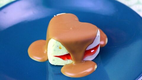 Rezept: Süße Herzen aus selbstgemachter Kinder-Schokoladen-Eiscreme