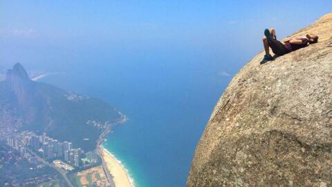 Der imposante Pedra da Gavea Felsen in Brasilien