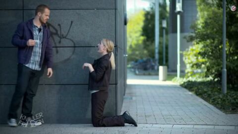 Dieser Frau wird auf der Straße hinterhergepfiffen. Ihre Reaktion kommt komplett unerwartet!