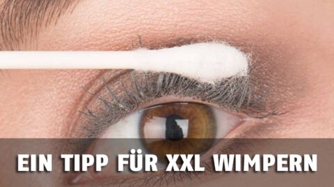 Make-up: Längere Wimpern mit Talk