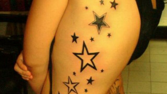 Tattoo sterne unterarm frau Tattoo Sterne