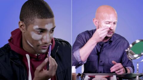 Das kommt dabei heraus, wenn Männer versuchen, sich ein Contouring zu machen