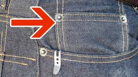 Dafür ist das kleine Täschchen in Ihrer Jeans gedacht.