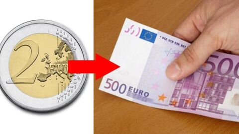 Als sie diese Münze sieht, weiß sie, dass sie um 1000 Euro reicher ist!
