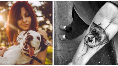 Tattoos: Hundepfotenabdruck zur Erinnerung an deinen Hund!