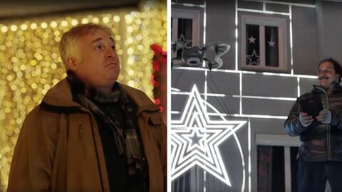 Diese Nachbarn streiten sich um die schönere Weihnachtsbeleuchtung. Was dann passiert, musst du gesehen haben!