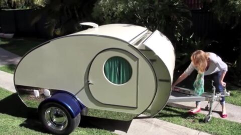 Dieser Wohnwagen verbirgt etwas Einzigartiges